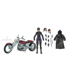 Neca Teenage Mutant Ninja Turtles The Last Ronin Casey Marie w/ Motorcycle TMNT