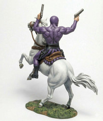 Custom Made Figurine The Phantom On Horse – 13cm tall
