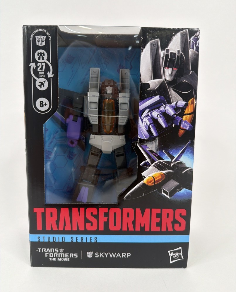 Transformers Studio Series 7 Inch Action Figure Voyager Class Skywarp (in Stock)