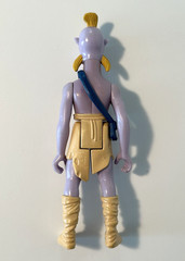 Vintage Kenner 1985 Star Wars Droids KEZ-IBAN figure Complete w/ gold Coin