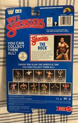 2026 WWE SUPERSTARS THE ROCK-BLUE BACKING-NEW IN ORIGINAL SEALED PACKAGE