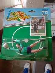 Forza Campioni Marco Landucci Soccer Sports Figure and Card Kenner Box 186 RARE