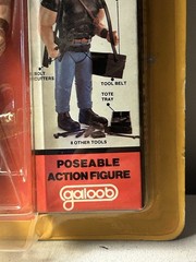 Vintage Galoob A-Team Python Bad Guys Action Figure New On Card, Unpunched 1983