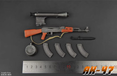 1:6 Scale Assault Rifle Gun Set for 12″ HT Action Figure Soldier War Toy Model
