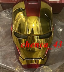 US!!! Iron Man MK5 1:1 Helmet Wearable Voice-control Mask Cosplay AUTOKING Gift