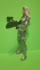 Marvel Legends SILVER SABLE from KINGPIN BAF WAVE + GREAT COMIC SILVER SABLE #36
