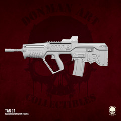 G.I.Joe Marvel Tactical Assault Rifle v3 6 1:12 Resin 3d Print