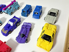 Transformers Micromasters G1 Race Car Tank Van Fire Truck Lot