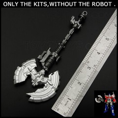 Weapon Big Axe Sword Upgrade Kit For SS38 OP Accessories Prime – Mix color