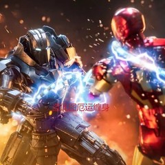 ZD Marvel Toy Blacklash Whiplash Action Figure Xmas Gift Iron Man Series 9in New