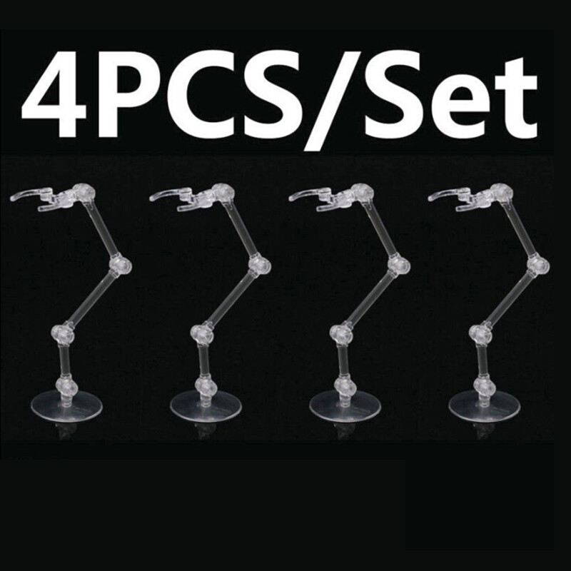 4pcs New Action Figure Base Stand Holder For Model