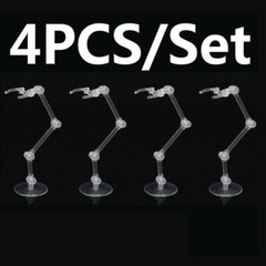 4pcs New Action Figure Base Stand Holder For Model