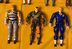 vintage Hasbro COPS N CROOKS action figures lot x11 free ship