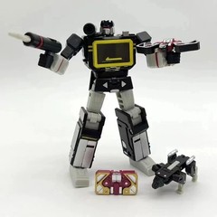 New PT-04 Black Soundwave PT04B Mini Transforming Robot Action Figure Toy Gift