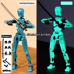Titan13, Dummy 13, T13 Action Figure,Toy Robot, 3D Printed