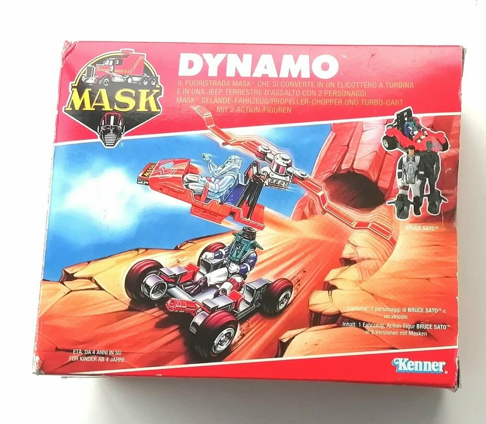 1987 Kenner M.A.S.K. Dynamo In Stock