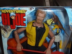 THE ADVENTURES OF G.I. JOE 1995 CHALLENGE AT HAWK RIVER 12 INCH RED FUZZHEAD
