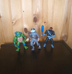 TMNT Lot of Fake Teenage Mutant Ninja Turtles Bootleg Splinter Leo Foot Soldier