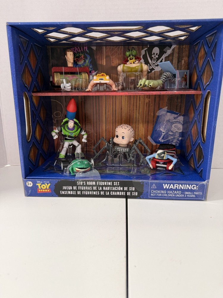 DISNEY PIXAR TOY STORY DISNEY STORE/PARK SIDS ROOM FIGURINE SET FIGURES