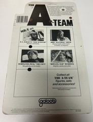Vintage 80s Galoob A-TEAM Action Figures Lot 3 B.A. Murdock Hannibal Sealed MOC