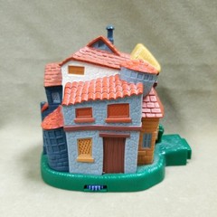 2001 Mattel World of Hogwarts Harry Potter Weasley House Playset + Figures