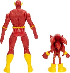 DC X Sonic Action Figure Multipack: Sonic as The Flash & The Flash – 2.5″ & 5″