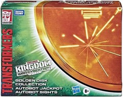 New Transformers Jackpot Sights Autobot Hasbro Golden Disk Action Figure Toys