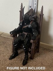 Custom Gothic Chair – Design 2 – for Mythic Legions or Savage Crucible