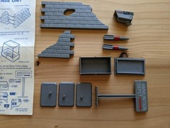 1984 GI JOE MISSILE DEFENSE UNIT Lot Hasbro ARAH PARTS Not Complete VTG Manual
