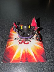 Bakugan Preyas Diablo B2 Battle Brawlers 580G Black Darkus Black Figure