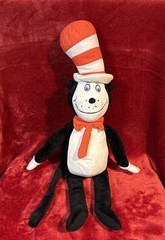 Cat in the Hat Kohls Cares For Kids Dr Seuss Plush Toy Stuffed Black White 2O”