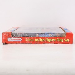 Kid Connection 2-In-1 Action Figure Play Set Firefighter Police #11472 12″