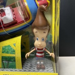 Vintage Mattel 2001 Jimmy Neutron Boy Genius Strato XL Rocket Playset – NEW