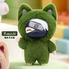 TOP TOY EAKI Naruto Kitten Land Series Plush Keychains Blind Box
