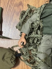 US army wearing ghillie suit GI Joe 12″ Vintage 1996 Hasbro