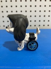 Disney Jr. Puppy Dog Pals Lollie Figure -Travel Pets Spaniel Wheelchair Toy
