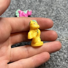 Vtg My Little Pony 1980s MLP Petite Ponies Pretty Parade Lot of 2 Pink & Yellow