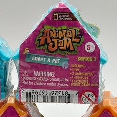 Animal Jam Adopt A Pet Series 1 Lot Of 5 Includes Houses And Unused Codes