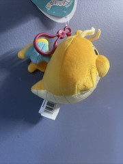 2026 Squishmallows Pokemon DRAGONITE 3.5” Plush Clip Hard To Find Brand New