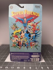 McFarlane Super Friends DC Batman Phantom Zone / Crystal Superman Red Platinums