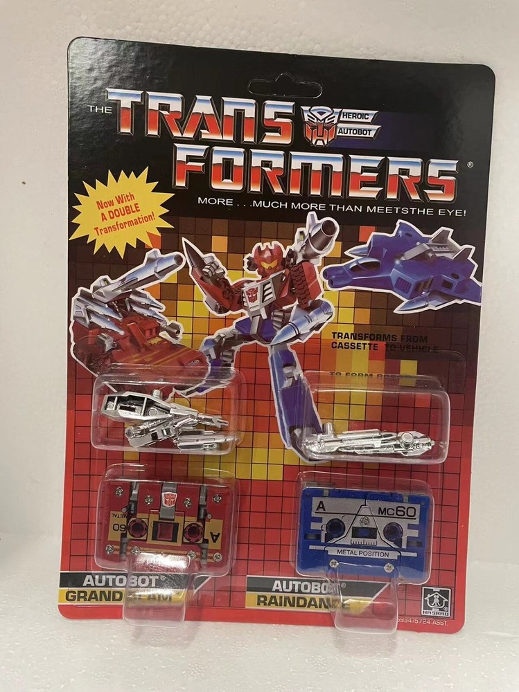 TRANSFORM G1 Reissue Grand Slam and Raindance Brand New Carded Free Shipping