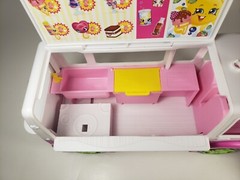 Pink And White SHOPKINS Ice Cream Truck Van Only