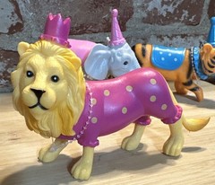 ANKYO Circus Zoo Animals Birthday Party Tiger Elephant Lion Cake Toppers