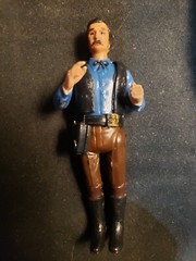 Vintage 1975 Wyatt Earp 4″ Legends of the West Carolina Enterprises Figure BIN