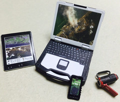 1/6 Scale Set Of 4 Notebook DV Camera Pad Mobile Phone For 12″ Action Figure