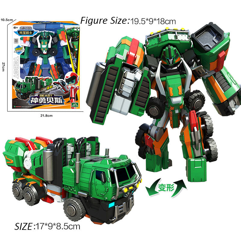 Tobot V Galaxy Detectives BEAST Transforming Truck Vehicle Robot Figure Toy