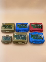 WWE MATTEL ELITE MONEY IN THE BANK BRIEFCASE ACCESSORIES LOT WWF WCW MITB RARE