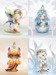 Authentic CHAKA Luminous Reverie Series Blind Box Confirmed Figures Toy Art Gift