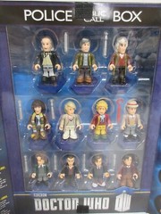 Doctor Who The Eleven Doctors Micro-Figure Set of 11 by Character Building NEW!!