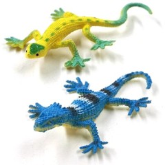 12pcs Simulation mini Lizard Reptile Animal Miniature Art Toy Figure Doll